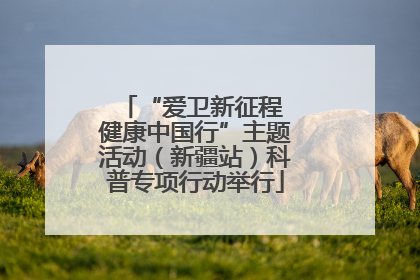 “爱卫新征程 健康中国行”主题活动（新疆站）科普专项行动举行