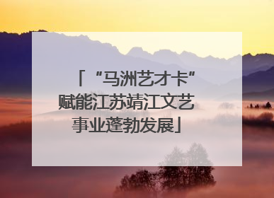 “马洲艺才卡”赋能江苏靖江文艺事业蓬勃发展