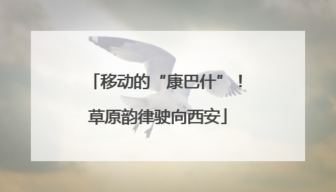 移动的“康巴什”！草原韵律驶向西安