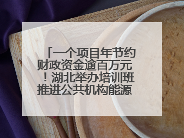 一个项目年节约财政资金逾百万元！湖北举办培训班推进公共机构能源费用托管工作
