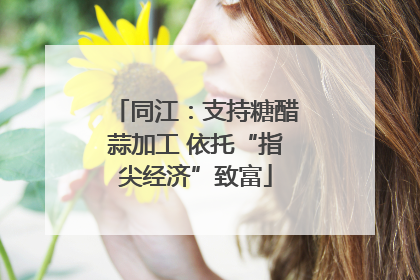同江：支持糖醋蒜加工 依托“指尖经济”致富