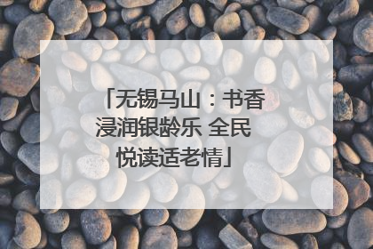 无锡马山：书香浸润银龄乐 全民悦读适老情