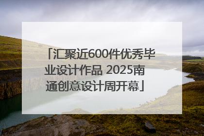 汇聚近600件优秀毕业设计作品 2025南通创意设计周开幕