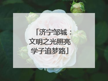 济宁邹城：文明之光照亮学子追梦路