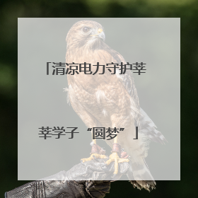 清凉电力守护莘莘学子“圆梦”