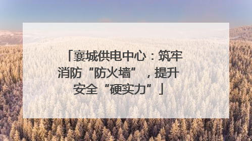襄城供电中心：筑牢消防“防火墙”，提升安全“硬实力”