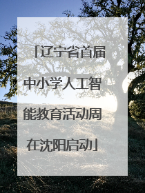 辽宁省首届中小学人工智能教育活动周在沈阳启动