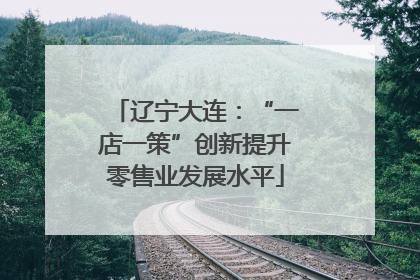 辽宁大连：“一店一策”创新提升零售业发展水平