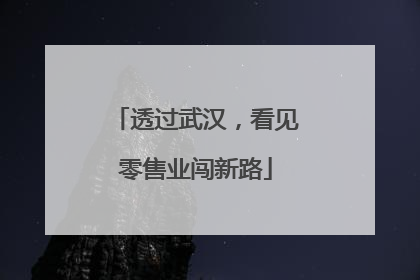 透过武汉，看见零售业闯新路