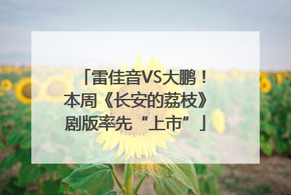 雷佳音VS大鹏！本周《长安的荔枝》剧版率先“上市”