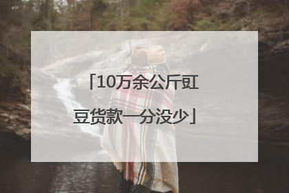 10万余公斤豇豆货款一分没少