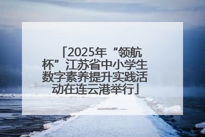 2025年“领航杯”江苏省中小学生数字素养提升实践活动在连云港举行