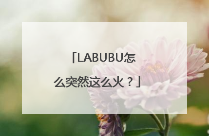 LABUBU怎么突然这么火？